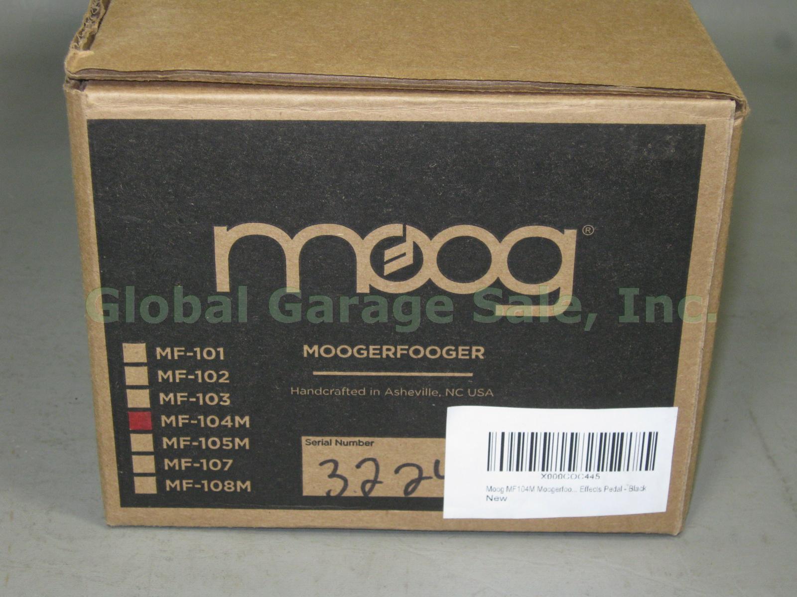NIB NEW Moog MoogerFooger MF-104M Analog Delay Guitar Studio Effects Box No Res! 10