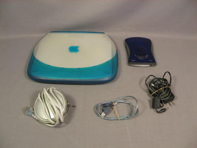 Apple Mac iBook Clamshell Laptop Computer iomega Zip250