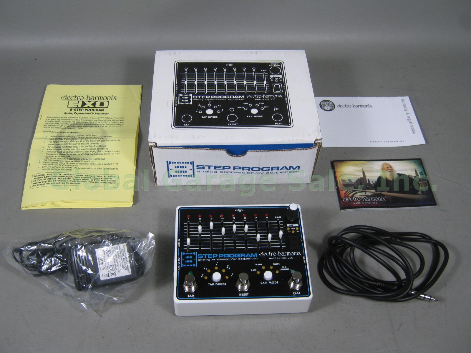 MIB Electro-Harmonix 8 Step Program Analog Expression CV Sequencer Never Used NR
