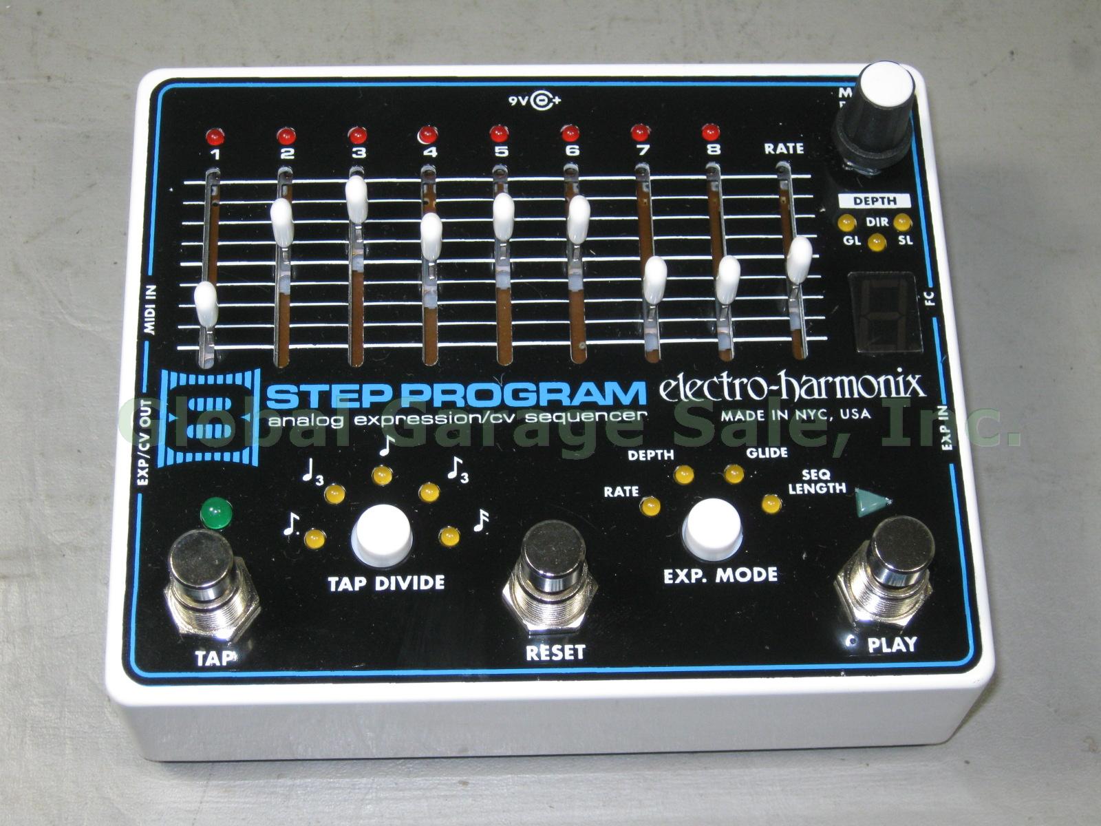 MIB Electro-Harmonix 8 Step Program Analog Expression CV Sequencer Never Used NR 1
