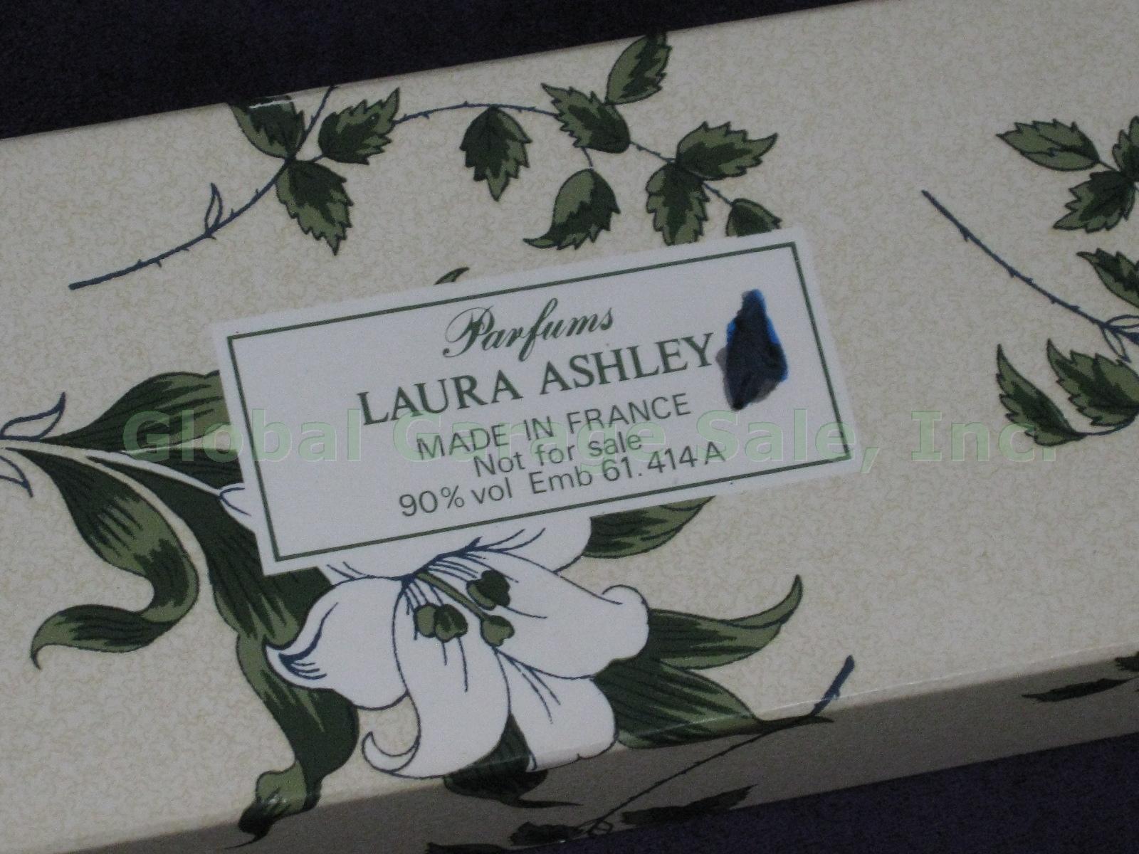 Rare NIB Laura Ashley No 1 EMMA No 2 Mini Parfum Perfume Gift Set In Box No Res! 3