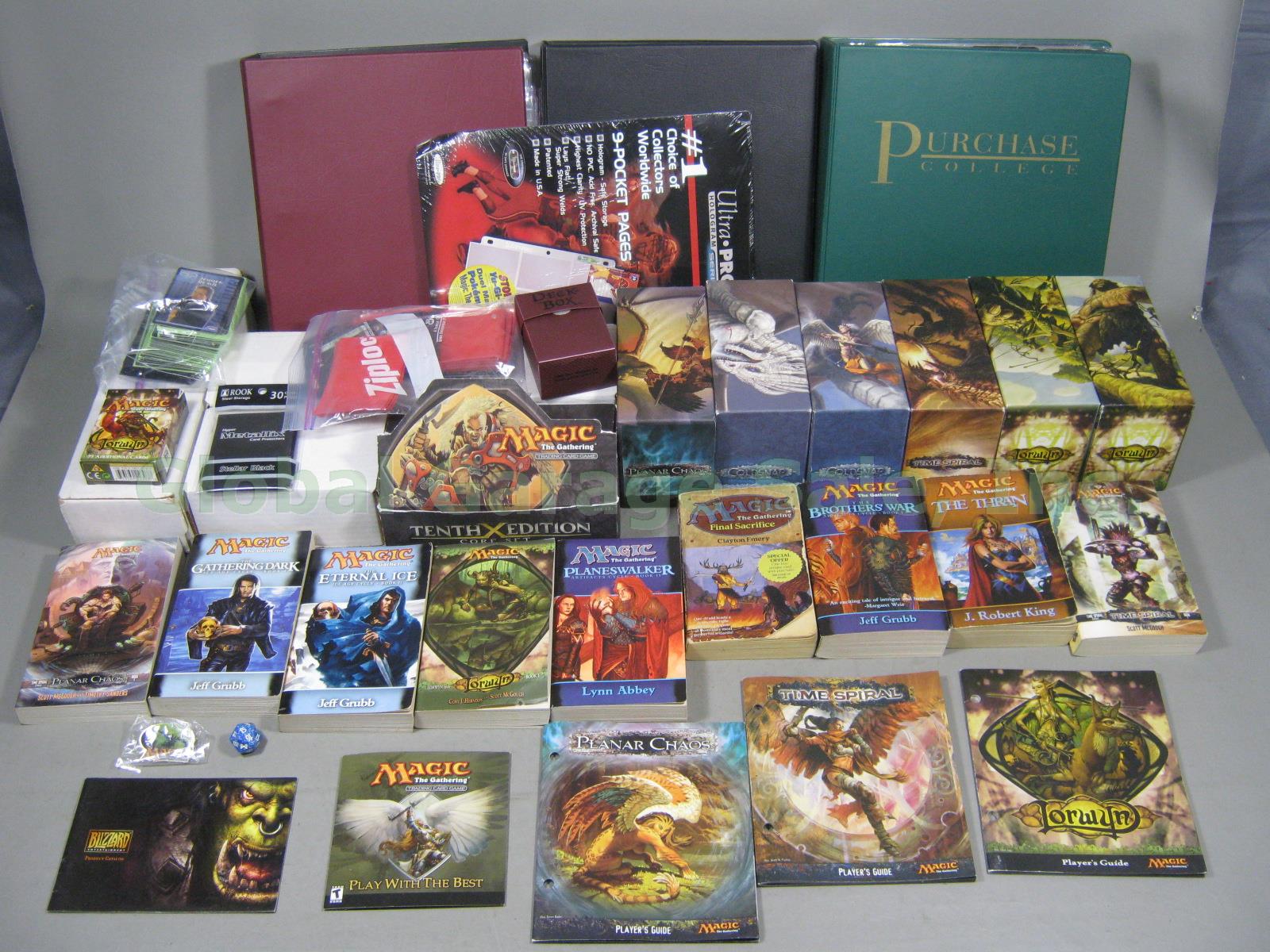 HUGE LOT Magic The Gathering MTG CCG Game Trading Cards Books + Call Of Cthulhu