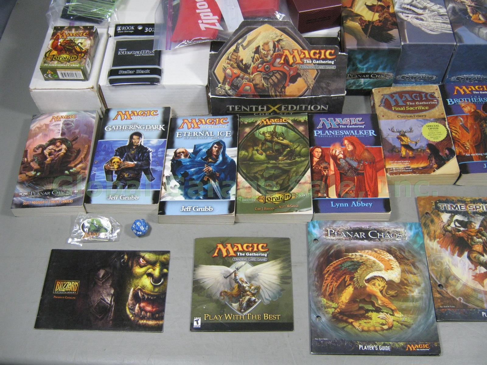 HUGE LOT Magic The Gathering MTG CCG Game Trading Cards Books + Call Of Cthulhu 1