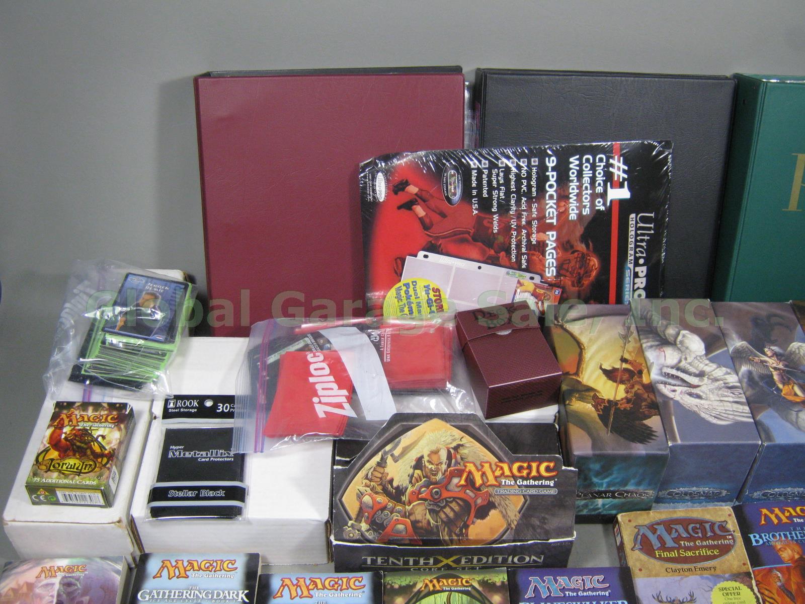 HUGE LOT Magic The Gathering MTG CCG Game Trading Cards Books + Call Of Cthulhu 3