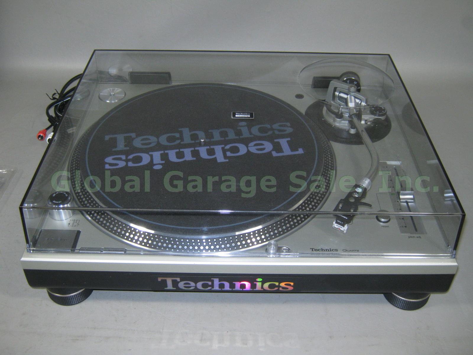 Technics SL-1200MK5 Quartz Direct Drive Pro DJ Turntable 1 Owner Original Box NR 1