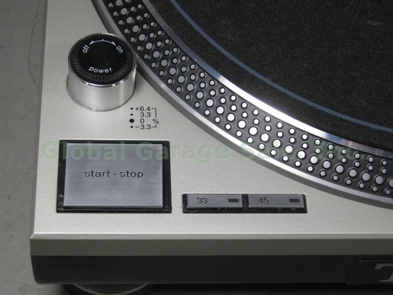 Technics SL-1200MK5 Quartz Direct Drive Pro DJ Turntable 1 Owner Original Box NR 9