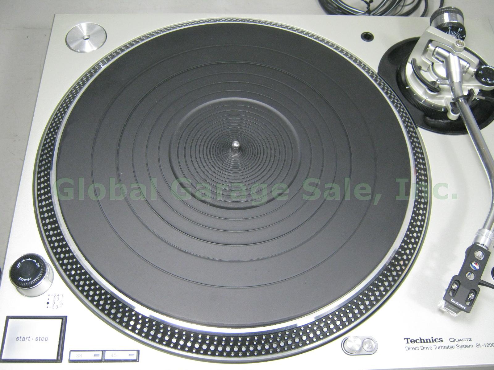 Technics SL-1200MK5 Quartz Direct Drive Pro DJ Turntable 1 Owner Original Box NR 10
