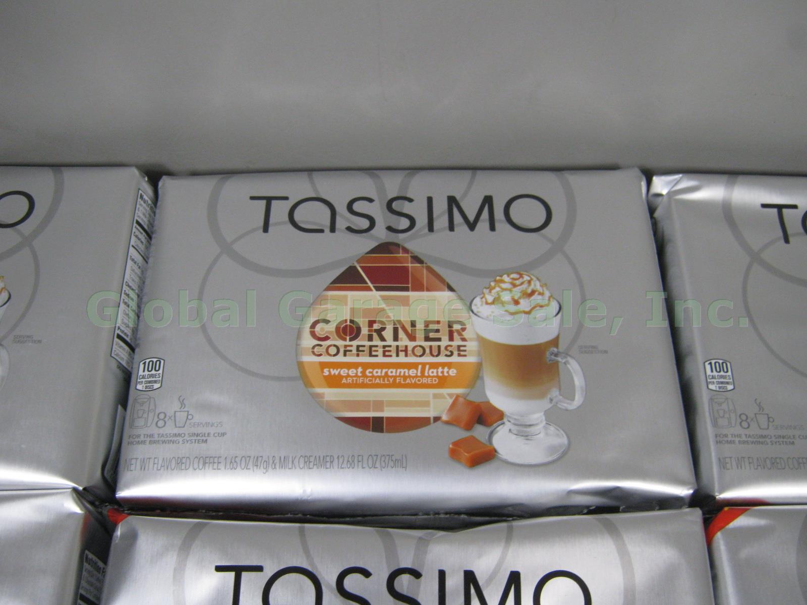 96 Tassimo T Disc Pods Gevalia Peppermint Mocha Coffee Cappucino Caramel Latte 4