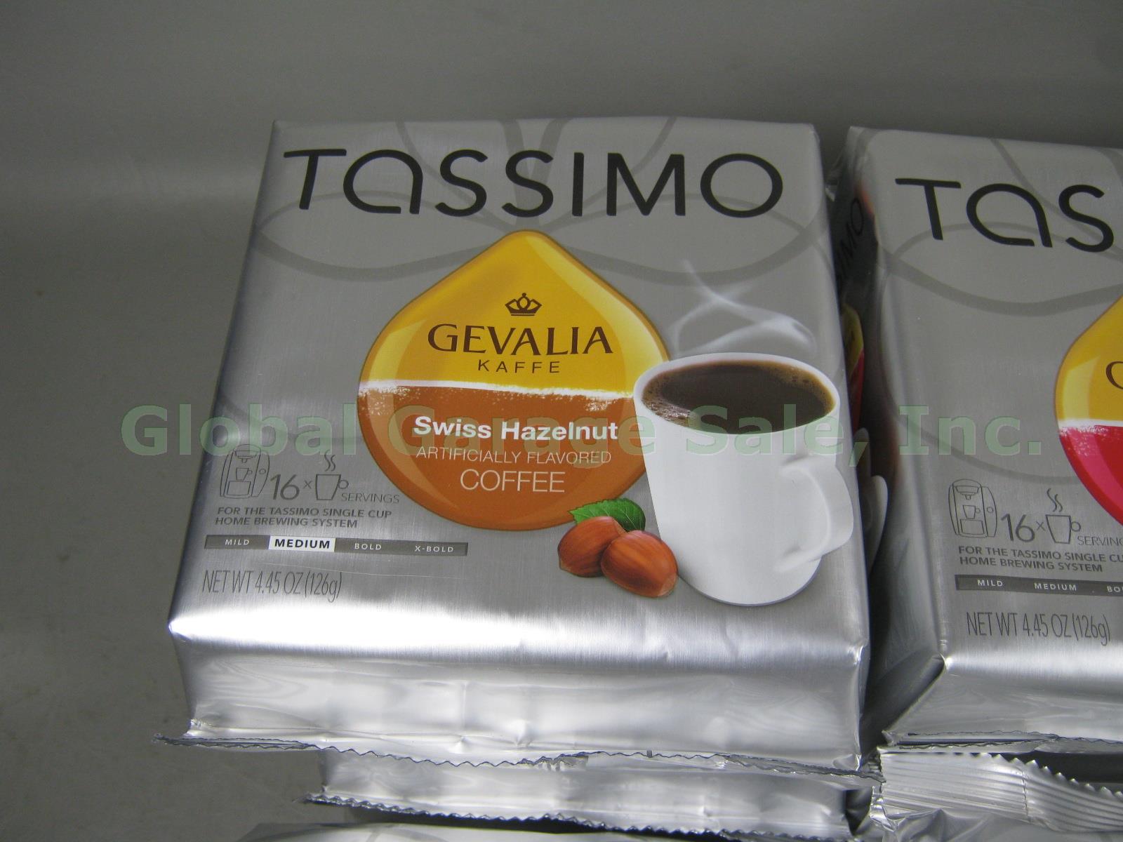 238 Tassimo T Disc Pods Gevalia Swiss Hazelnut Signature Blend Coffee Espresso + 4