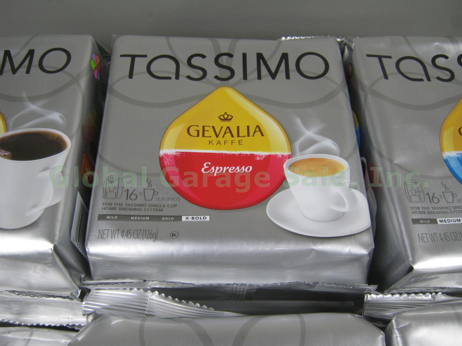 238 Tassimo T Disc Pods Gevalia Swiss Hazelnut Signature Blend Coffee Espresso + 5