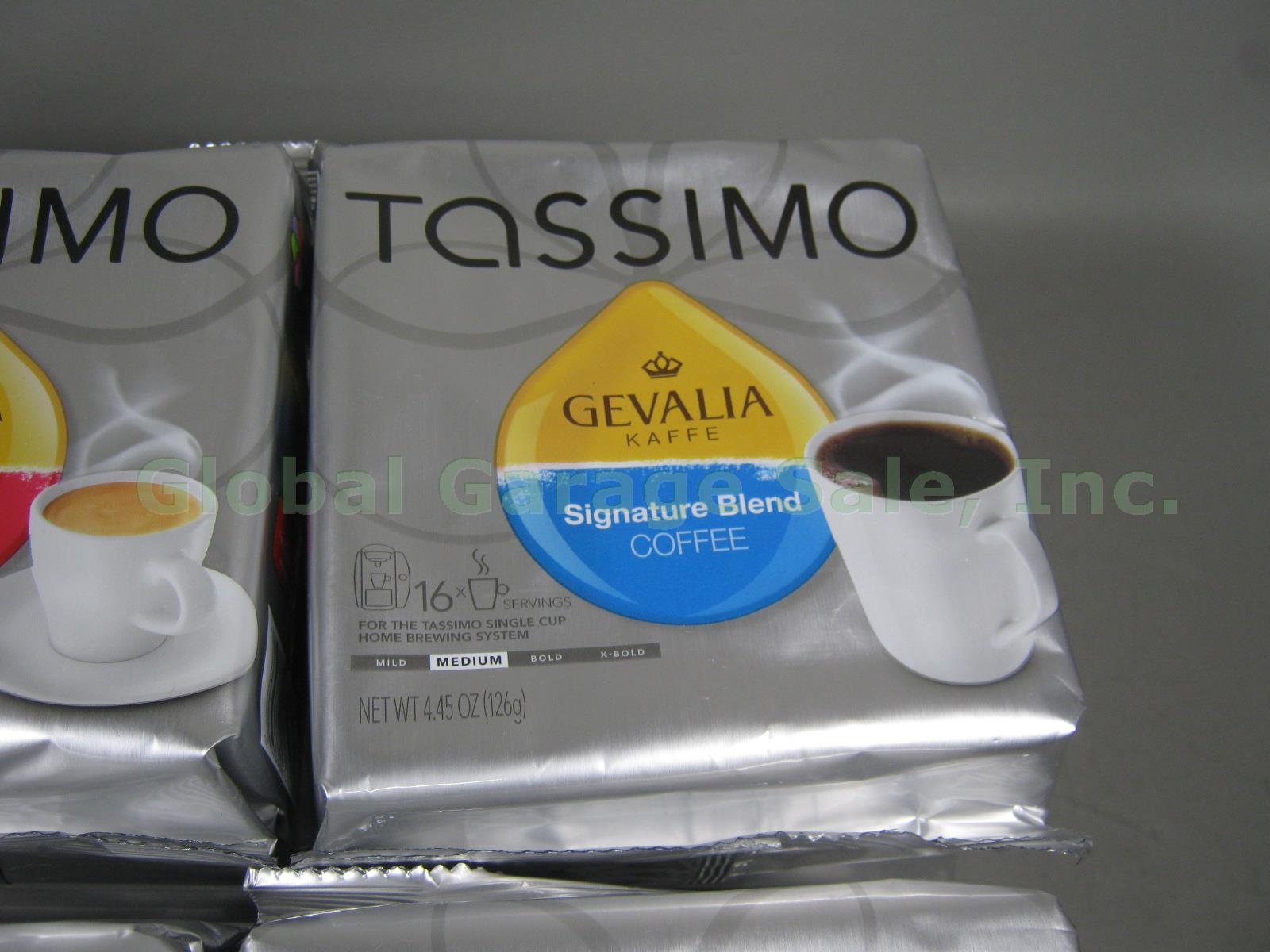 238 Tassimo T Disc Pods Gevalia Swiss Hazelnut Signature Blend Coffee Espresso + 6