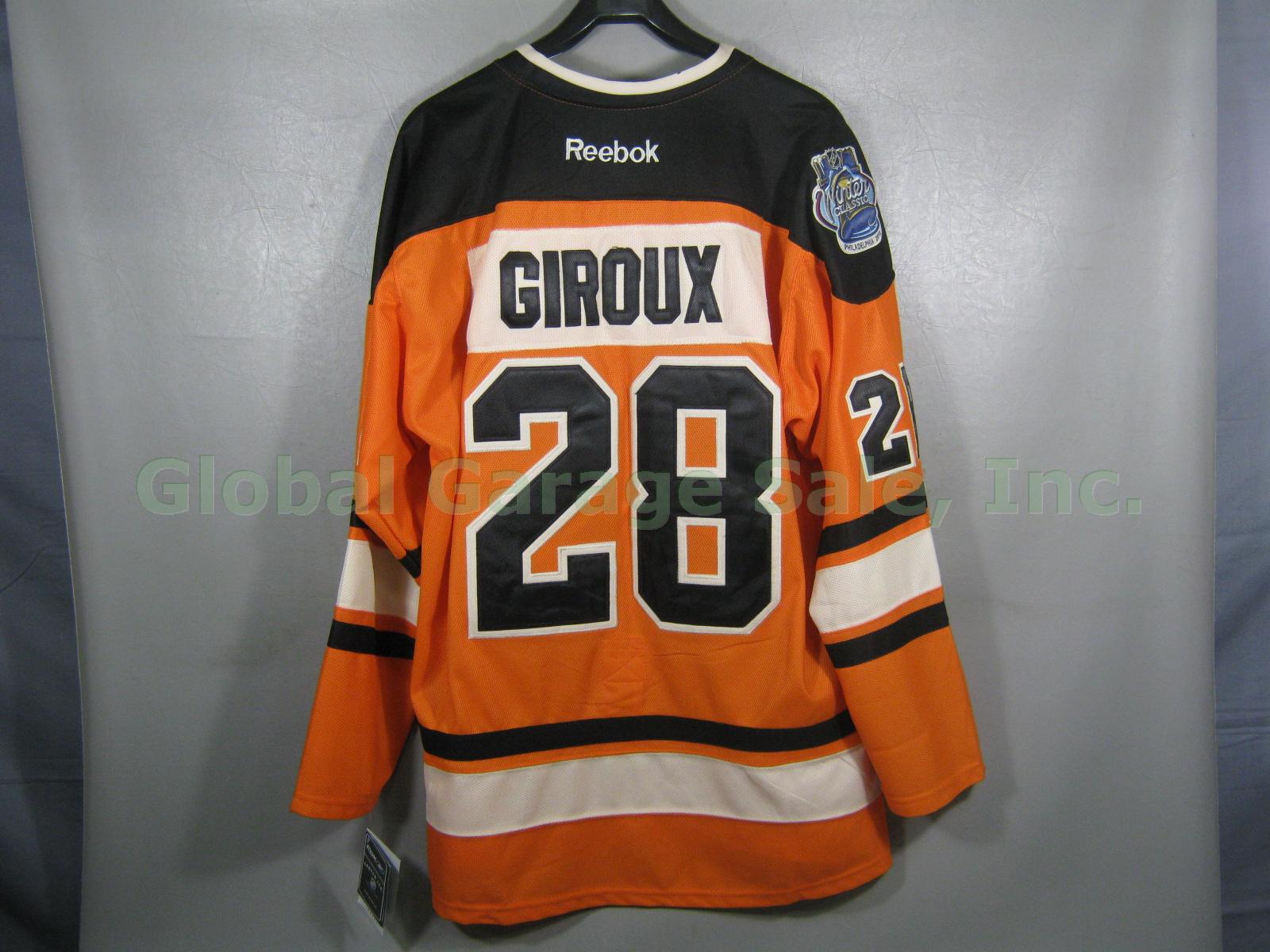 NWT 2012 Philadelphia Flyers Authentic Winter Classic NHL Jersey Giroux #28 NR! 4