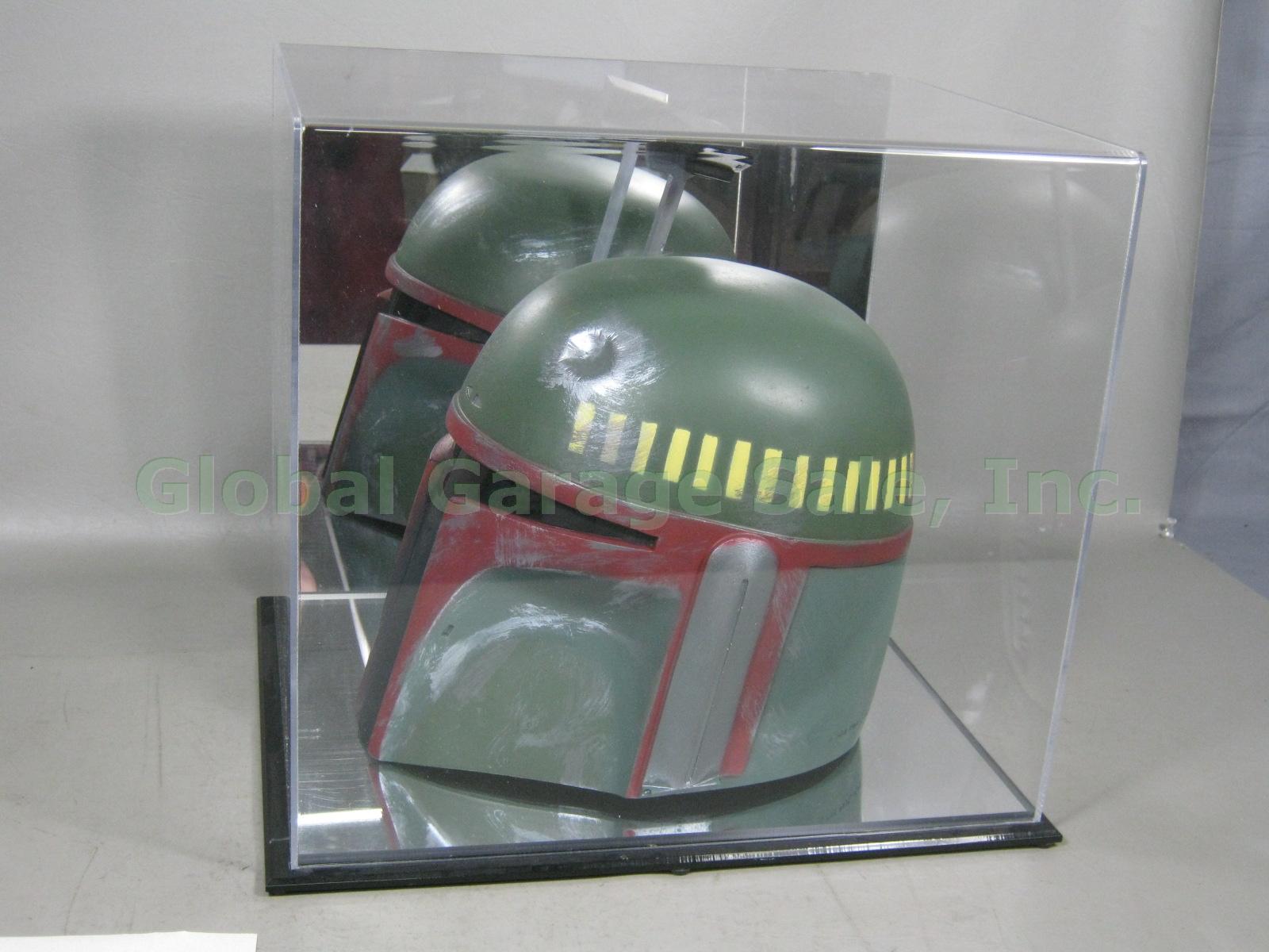 RARE! Star Wars Boba Fett Jeremy Bulloch Signed Don Post Helmet Mask 291/500 COA 8