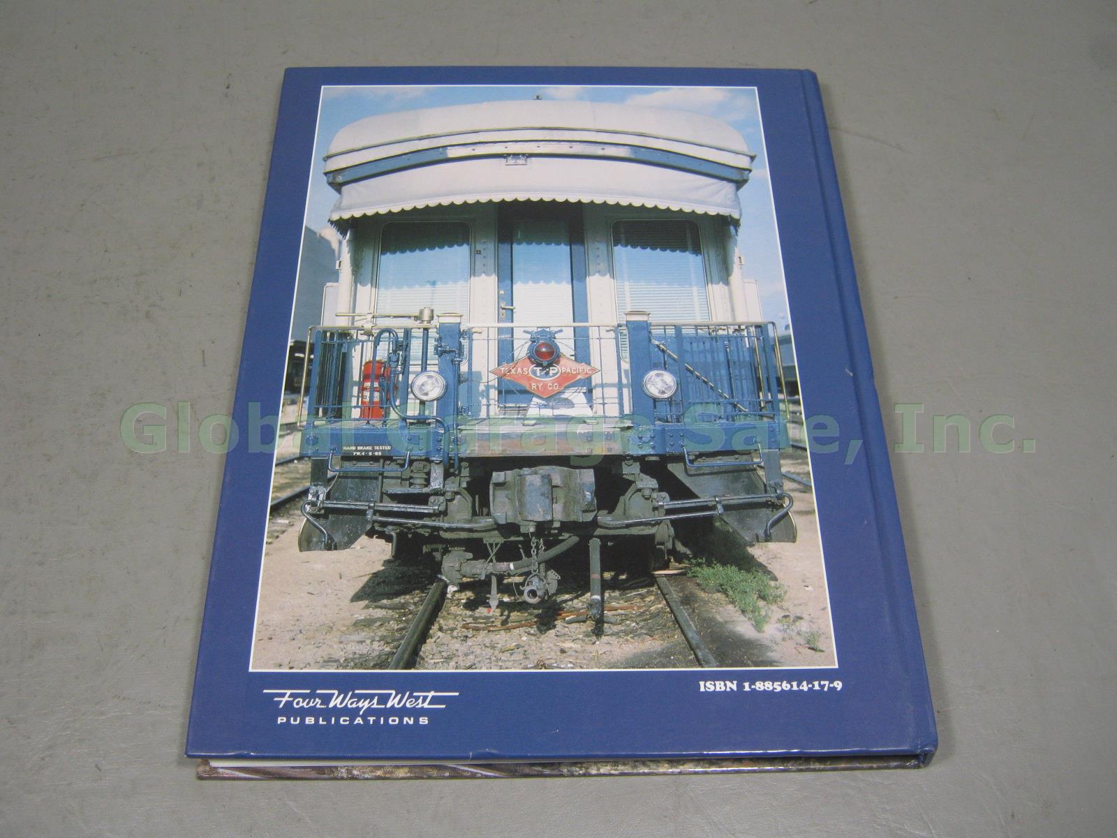 SIGNED Texas & Pacific Color Pictorial Railroad Train Book Steve Allen Goen 1997 4