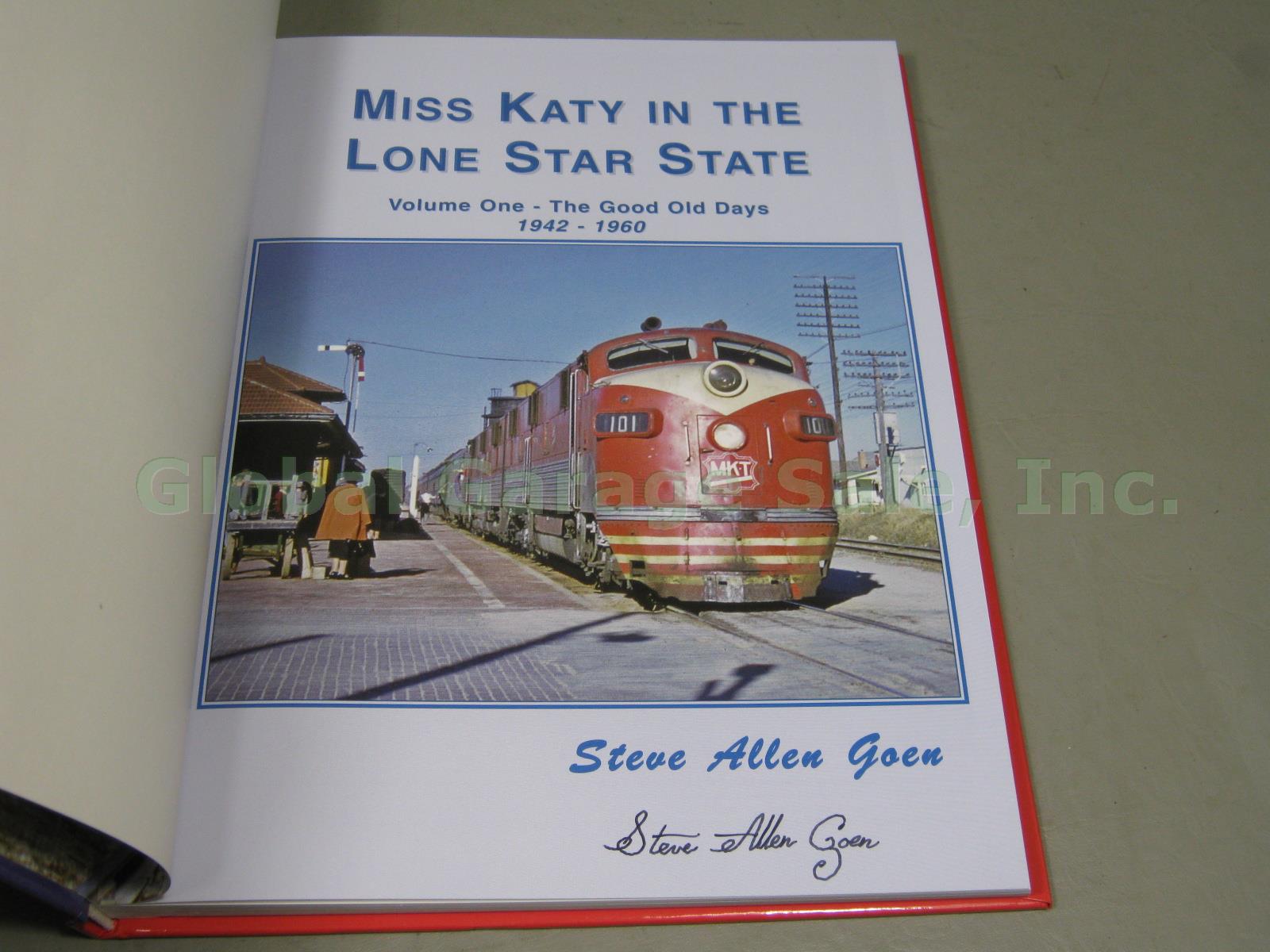 SIGNED Miss Katy In The Lone Star State Vol 1 Good Old Days Steve Allen Goen NR! 3