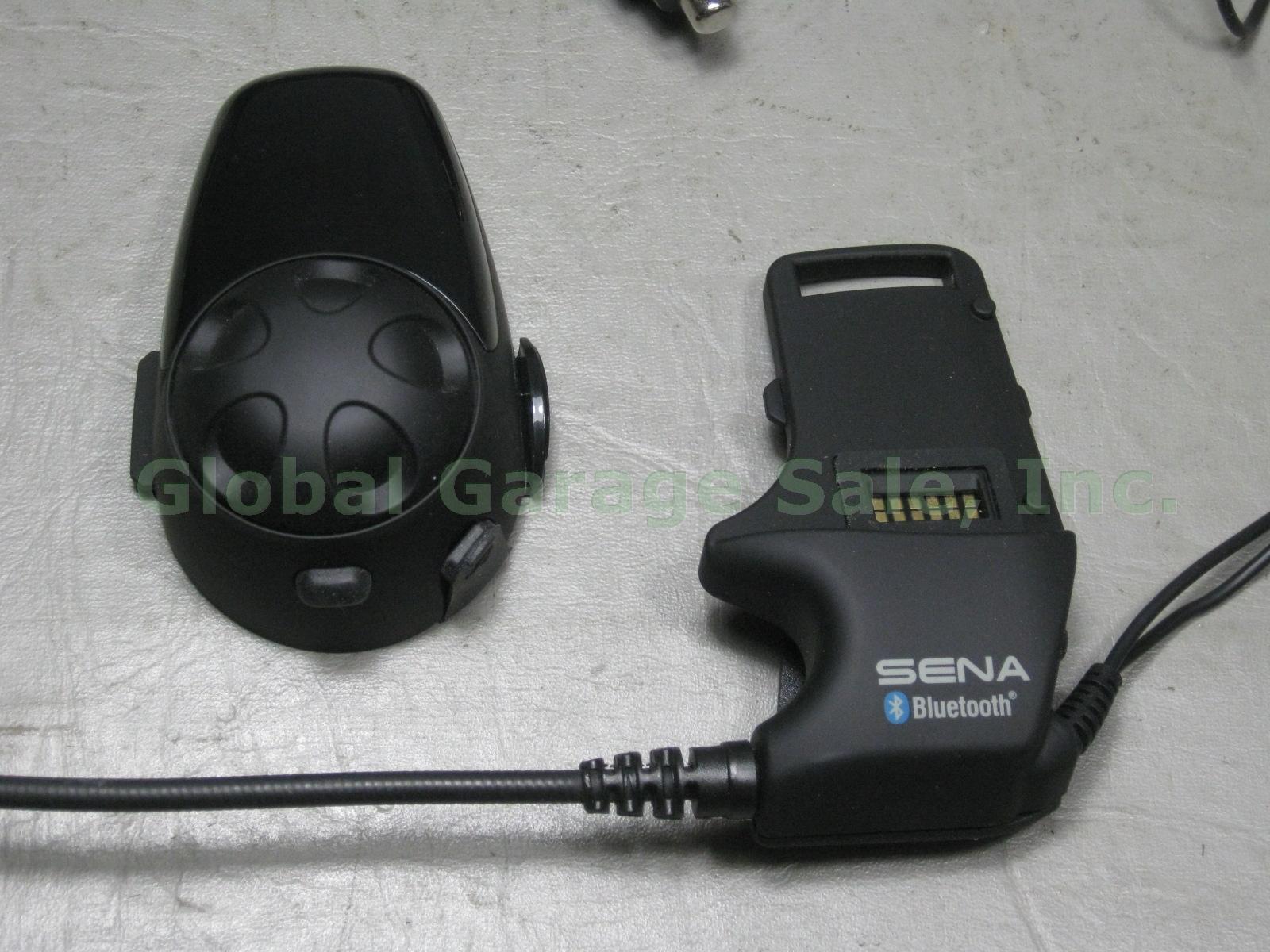 Sena SMH10 Single Motorcycle Bluetooth Headset Intercom W/ Box Hardly Used NR! 1