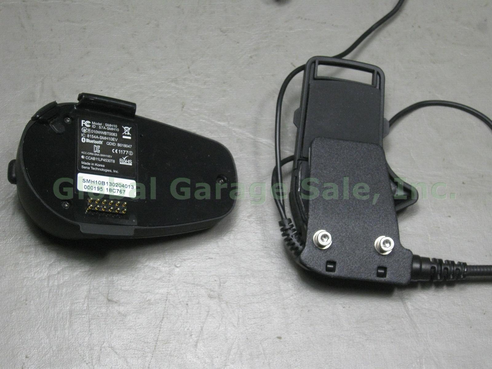 Sena SMH10 Single Motorcycle Bluetooth Headset Intercom W/ Box Hardly Used NR! 2