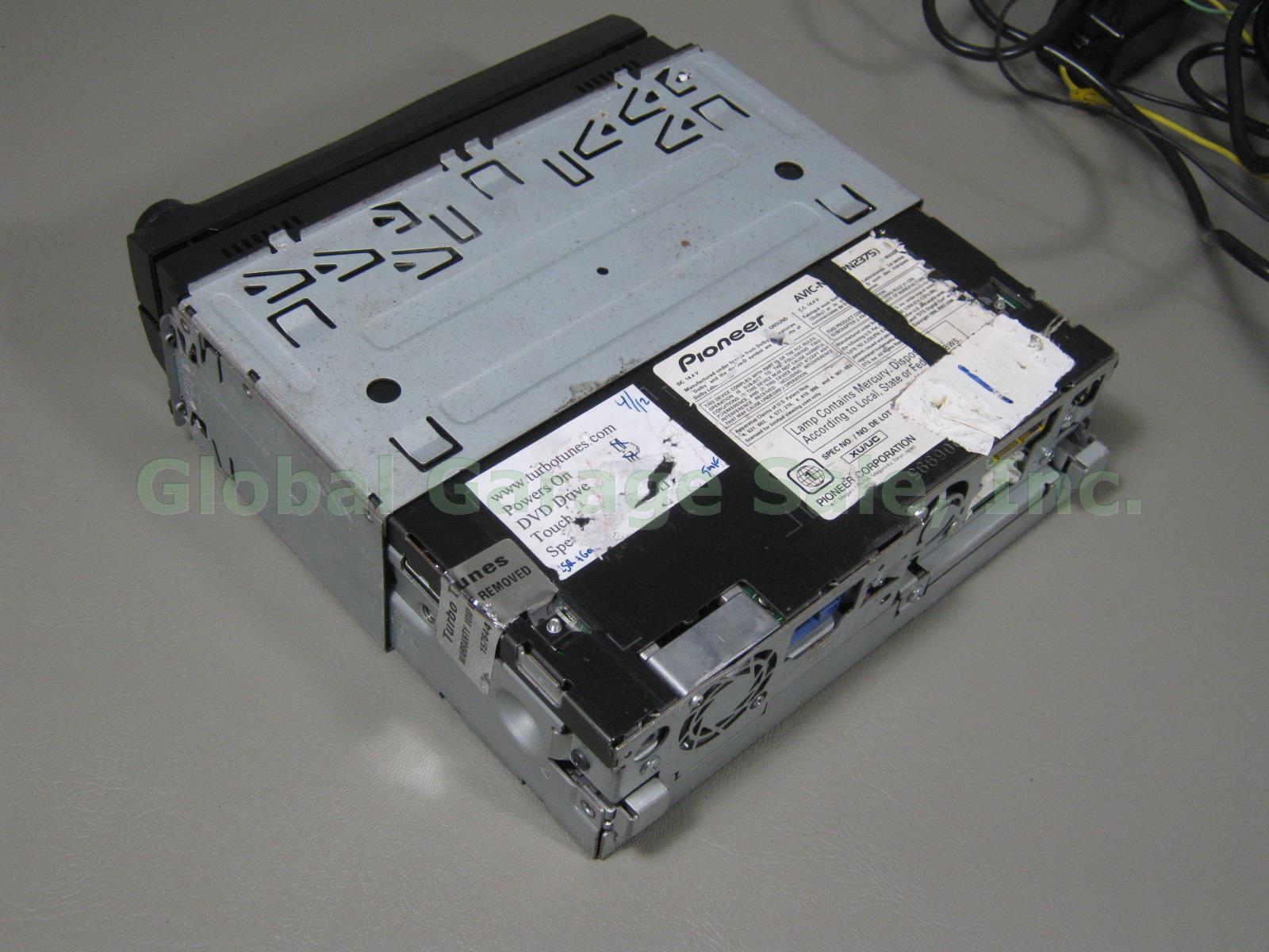 Pioneer AVIC-N4 7" DVD GPS Navigation Receiver Hide-Away GEX-P10XMT CD-BTB200 NR 2