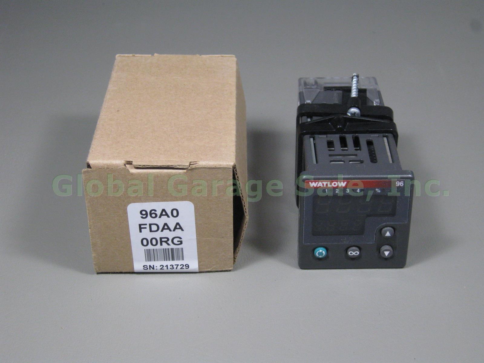 New Watlow 96A0 FDAA 00RG Series 96 1/16 DIN Dual Display Temperature Controller