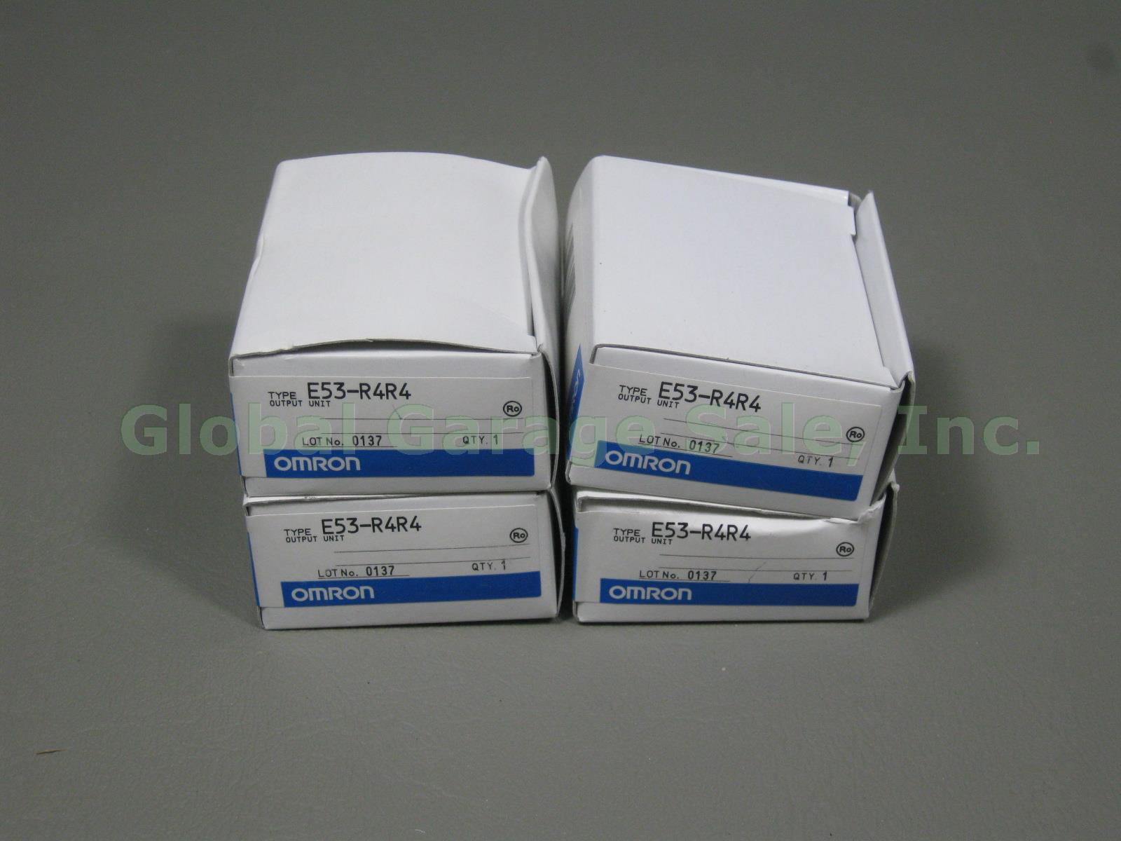 4 New Omron E53-R4R4 Input Output Module For E5CK Series Digital Controllers NR!