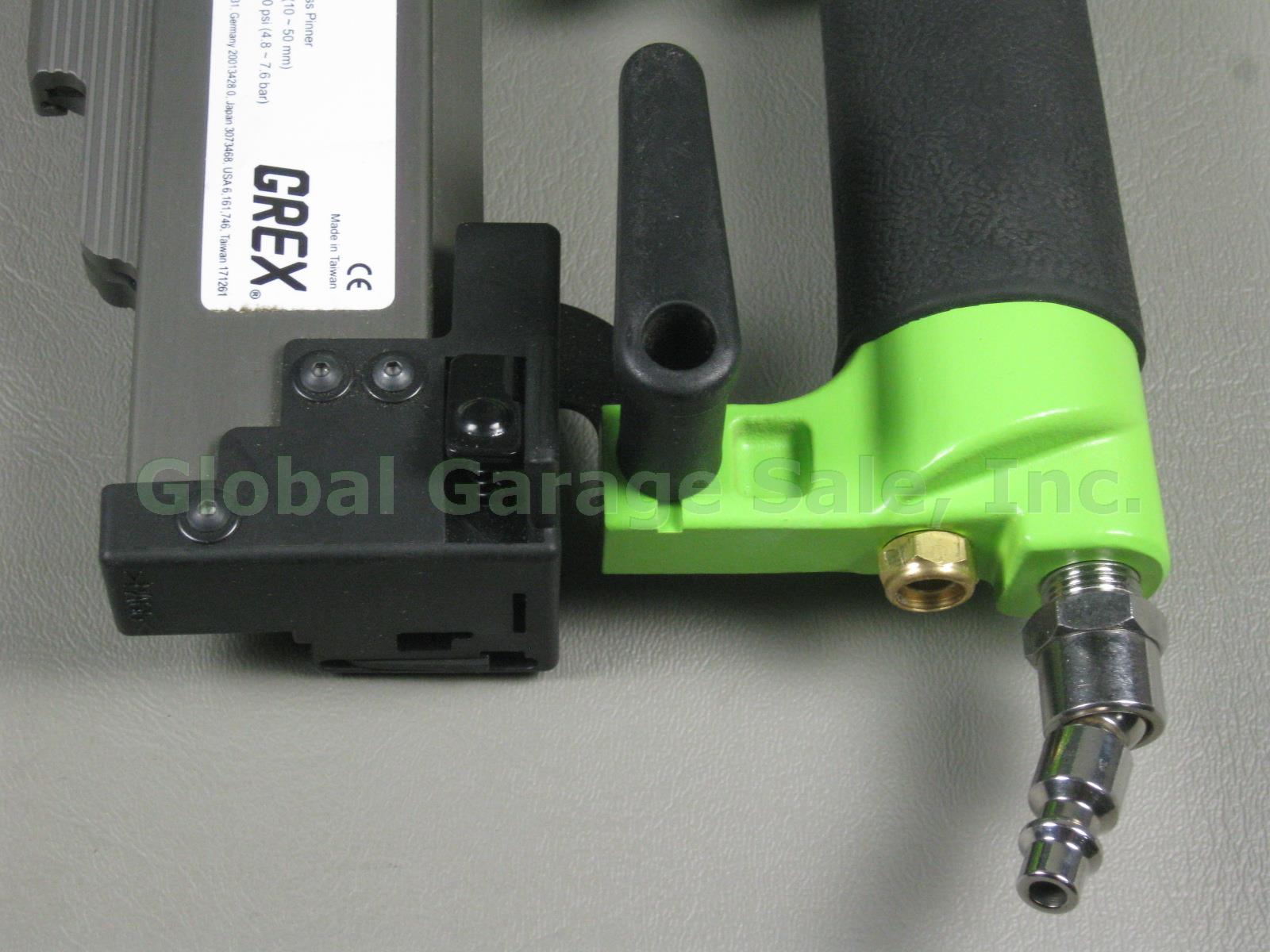MINT! Grex P650 23 Gauge Headless Pinner Kit W/ Case + 3/8"~2" Inch 10~50mm NR! 4