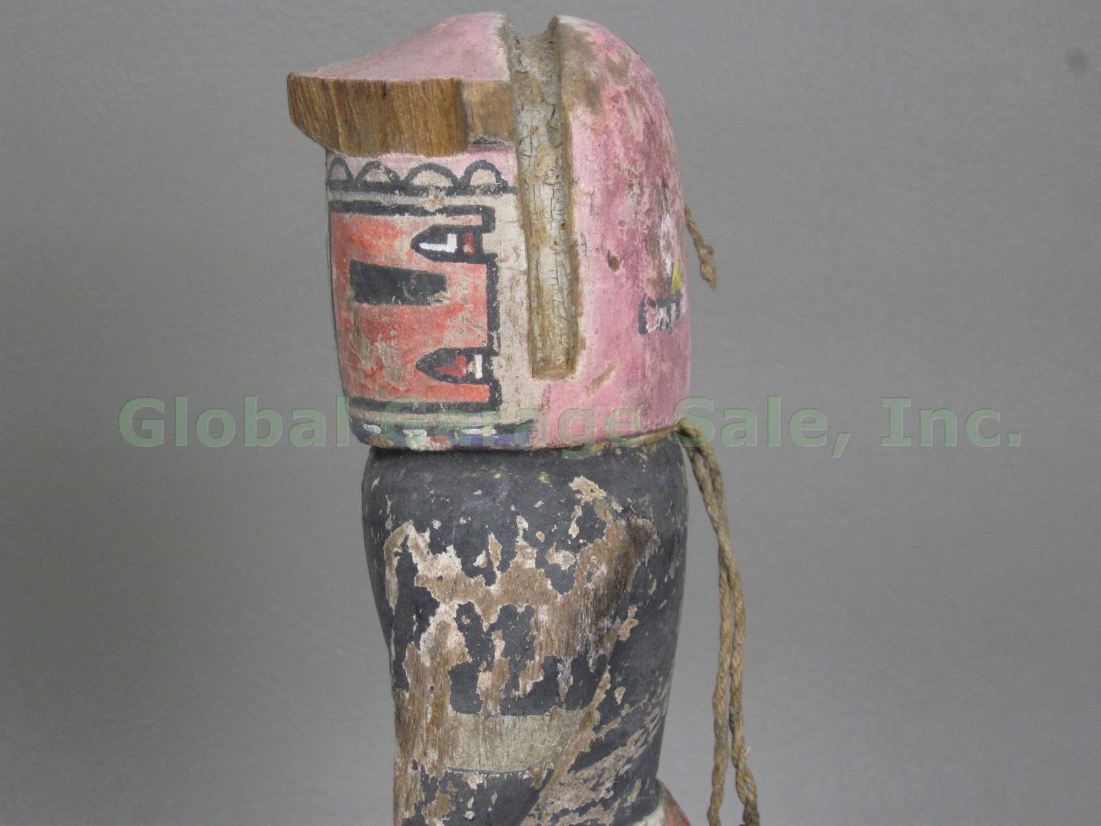 Rare Antique Vintage Old Native American Hopi Kachina Doll No Reserve Price! 11