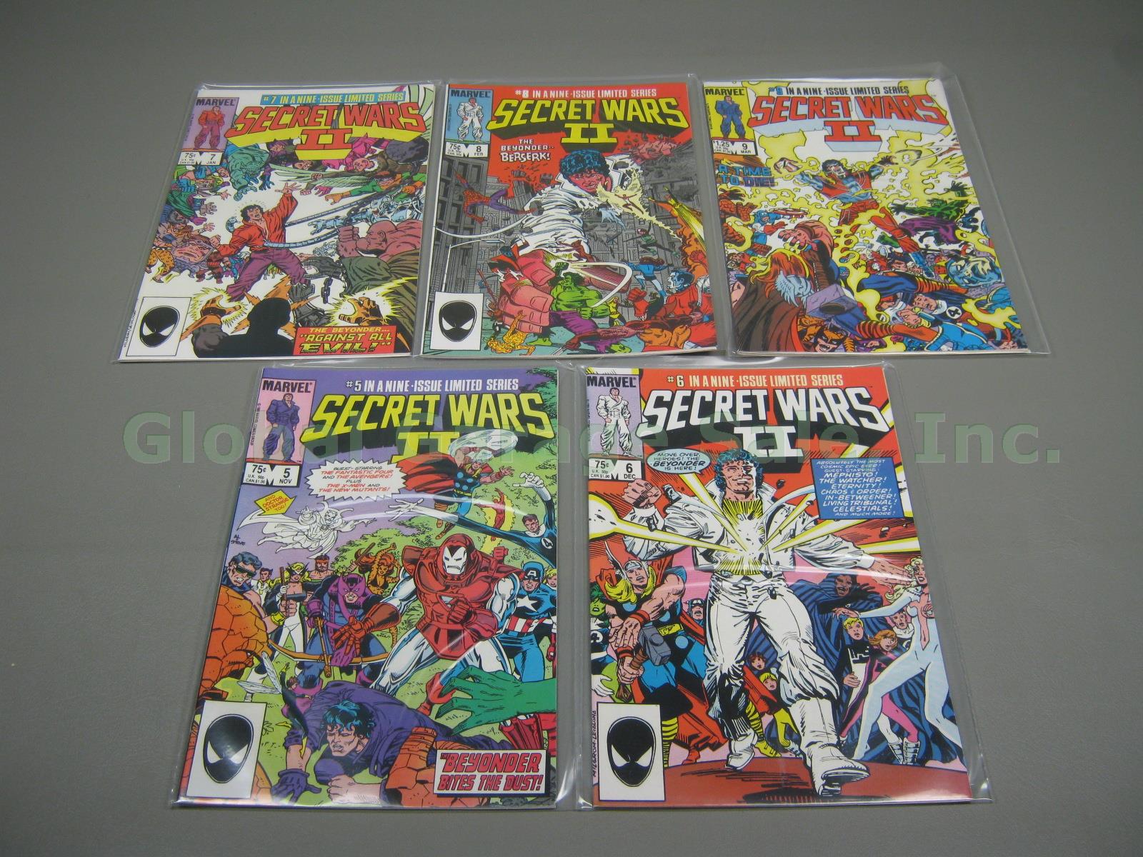 1984+ Marvel Super Heroes Secret War Full Run 1-12 Dec 8 1st Black Costume Venom 8