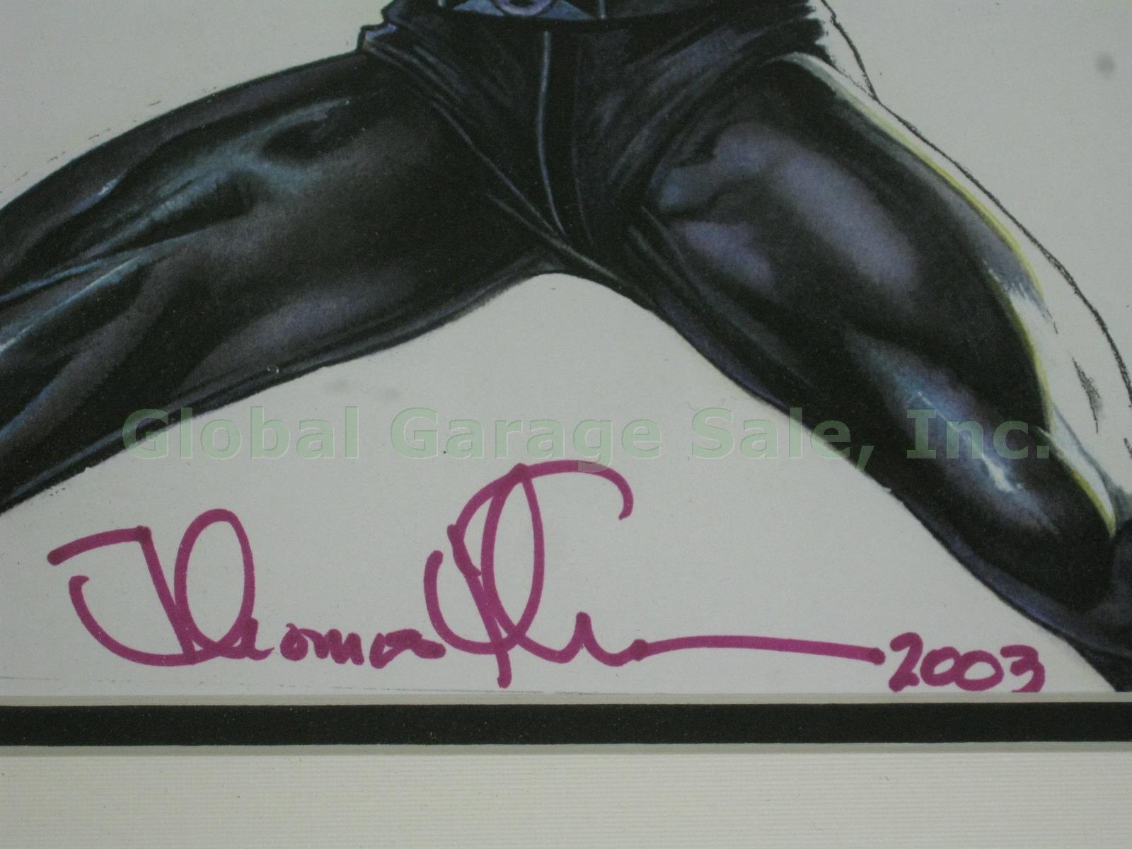 RARE Tom Thomas Fleming Signed Original Cyclops Sketch X-Men Art Drawing Lot 8