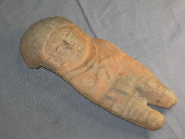 5 Pre Columbian Carvings Carved Figures Idol Collection 4
