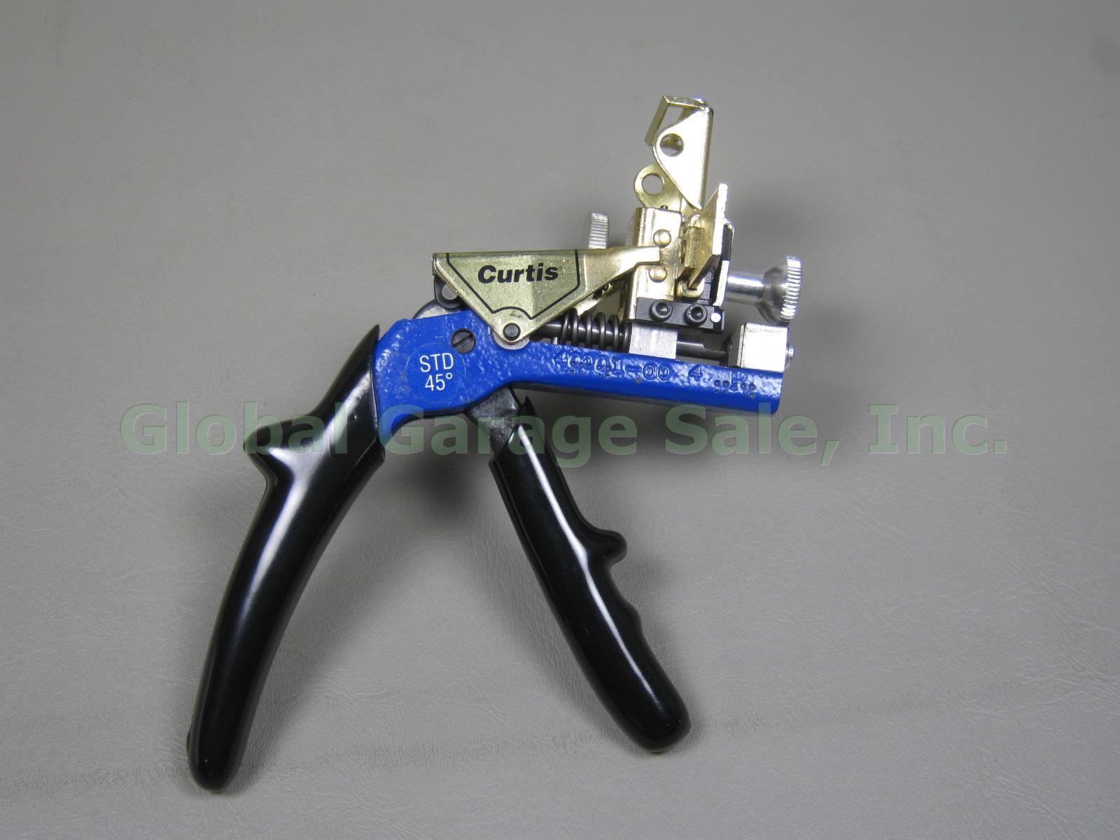 New Curtis 15 Code Key Blank Cutter Clipper 15XL-45 Degree Auto Locksmith Tool 2