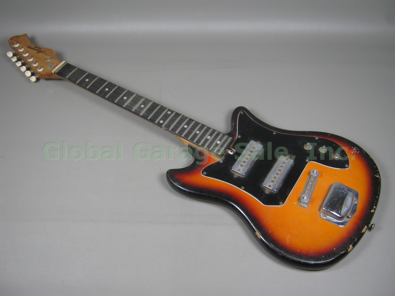 Vtg Harmony Electric Guitar MIJ? Japan? Lawsuit Era? As-Is For Parts Or Repair