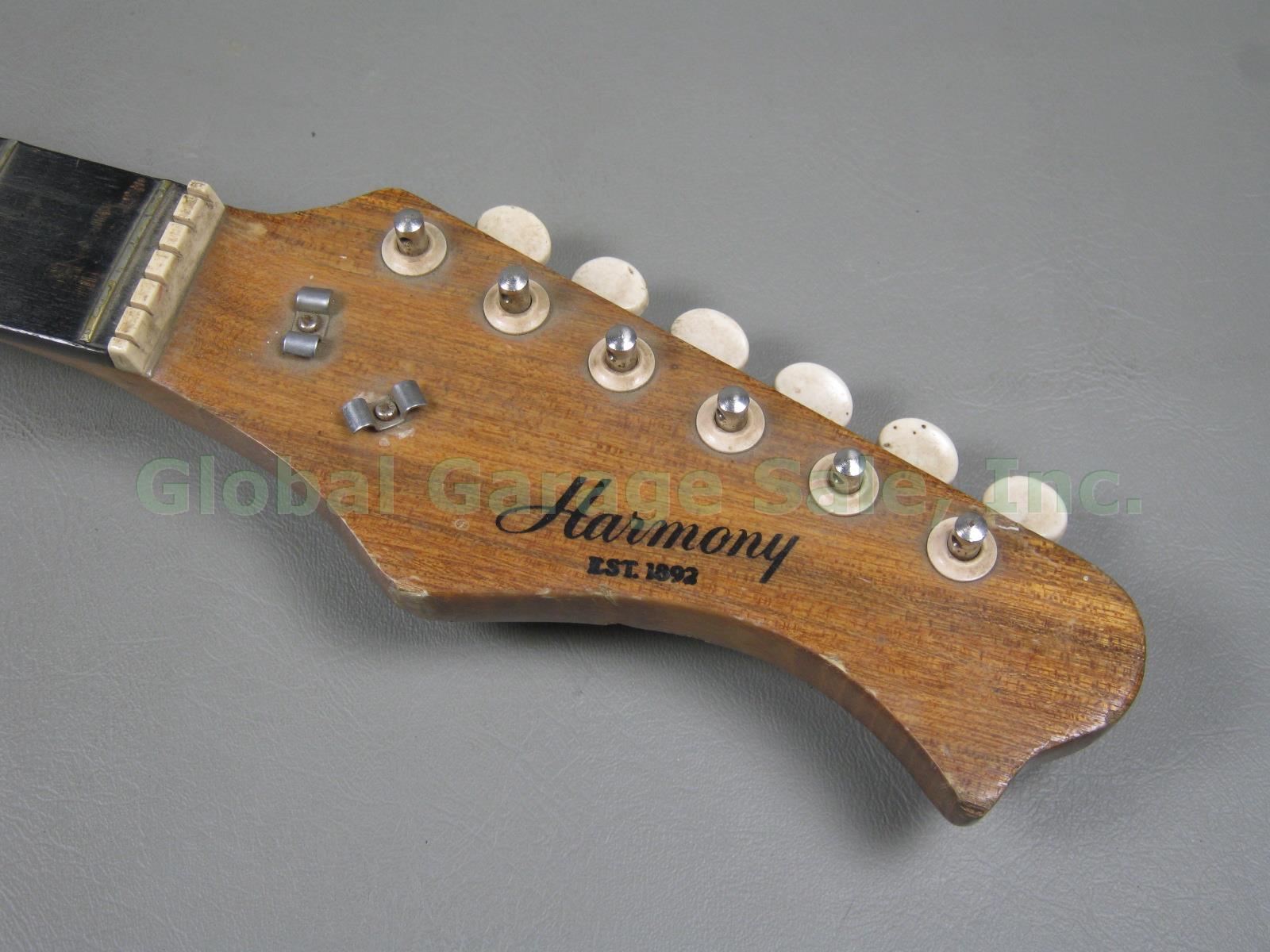 Vtg Harmony Electric Guitar MIJ? Japan? Lawsuit Era? As-Is For Parts Or Repair 4