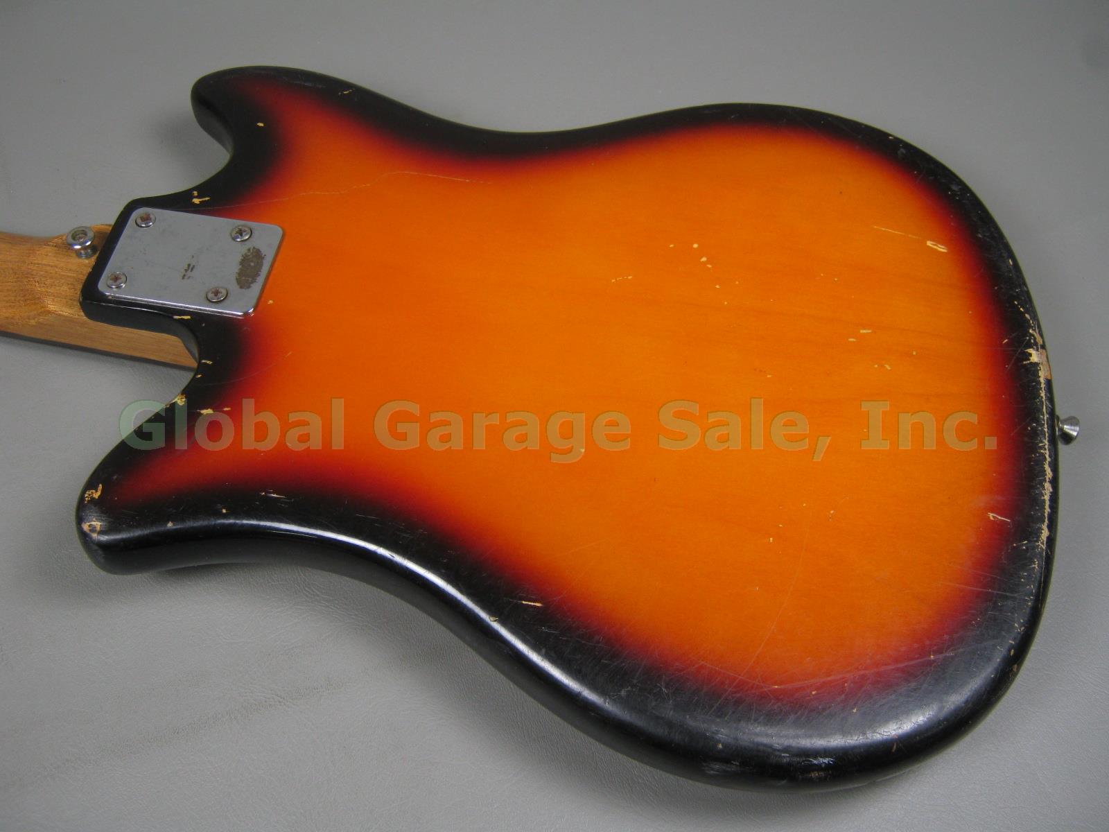 Vtg Harmony Electric Guitar MIJ? Japan? Lawsuit Era? As-Is For Parts Or Repair 6