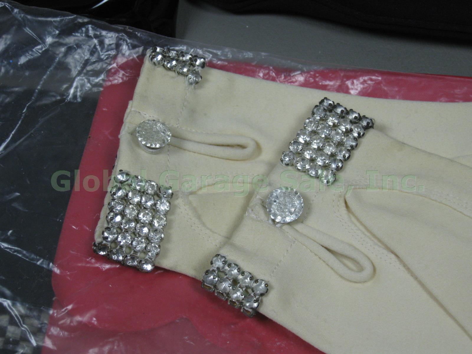 Vtg 20-Pc Lot Ladies Hats Gloves Purses Scarves Fownes Glentex Schiaparelli +Box 6