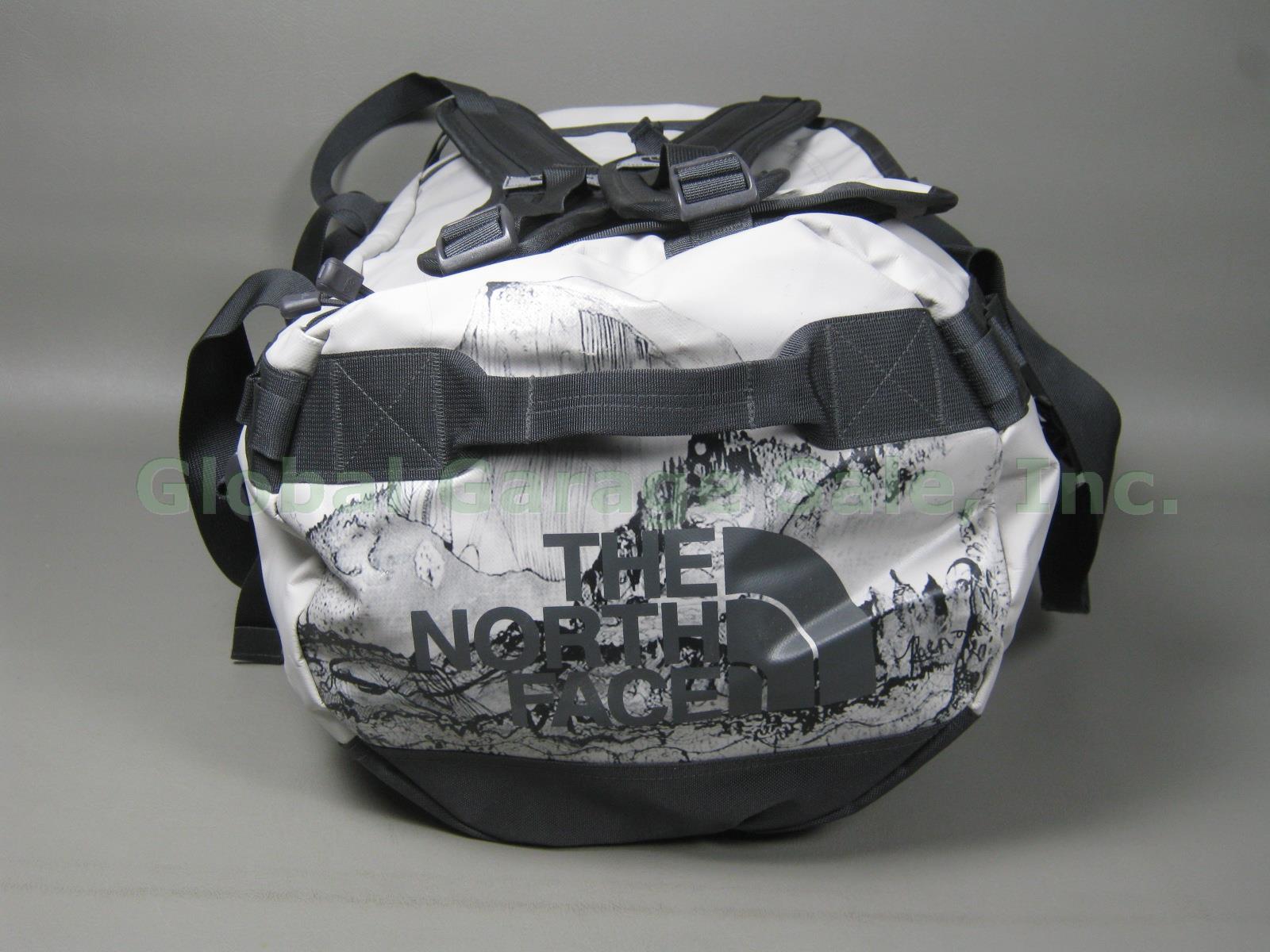 NWOT The North Face Base Camp Heavy Duty Duffel Bag Backpack Water Resistant NR!