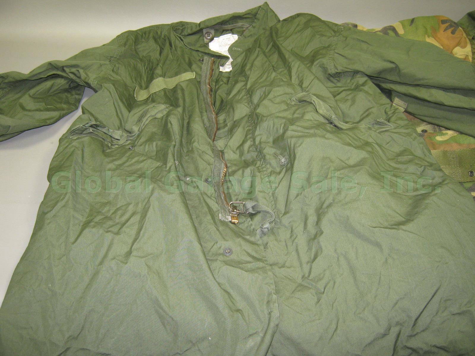 Army Marine USMC Military Lot Backpack Parka Shelter Half Tent Coverall Jumpsuit 9