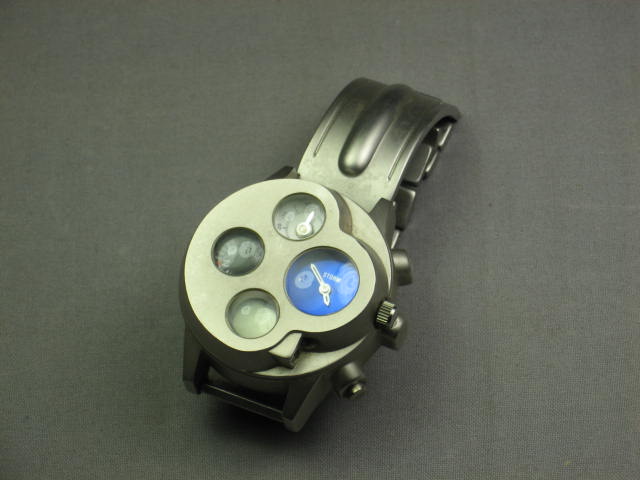 Storm Navigator Wrist Watch W/ Compass LED Thermometer