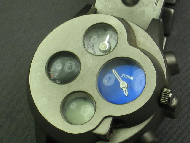 Storm Navigator Wrist Watch W/ Compass LED Thermometer 1