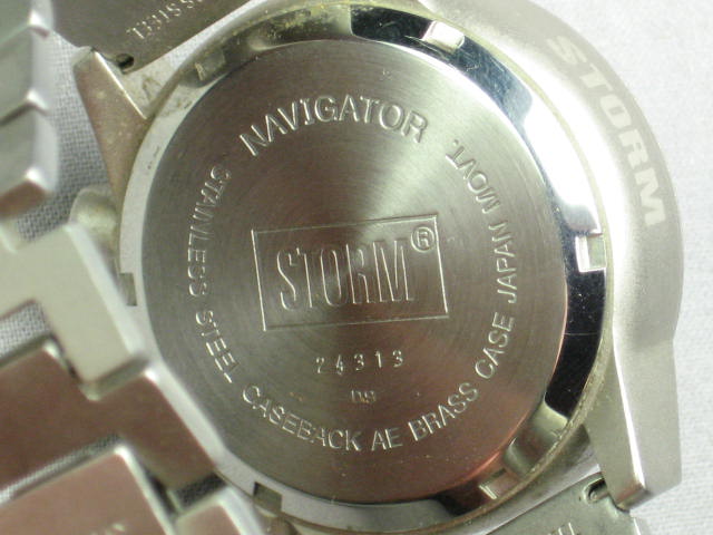 Storm Navigator Wrist Watch W/ Compass LED Thermometer 7