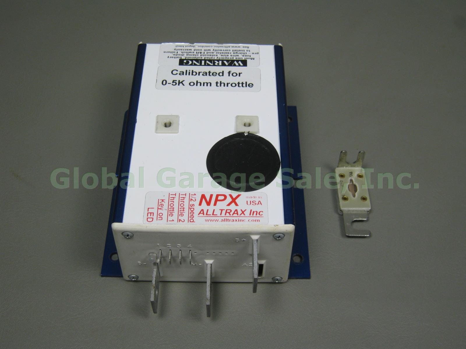 Alltrax Non-Prog. DC Motor Controller NPX4834 R2 300A Peak Amps 24-48 VDC Volts