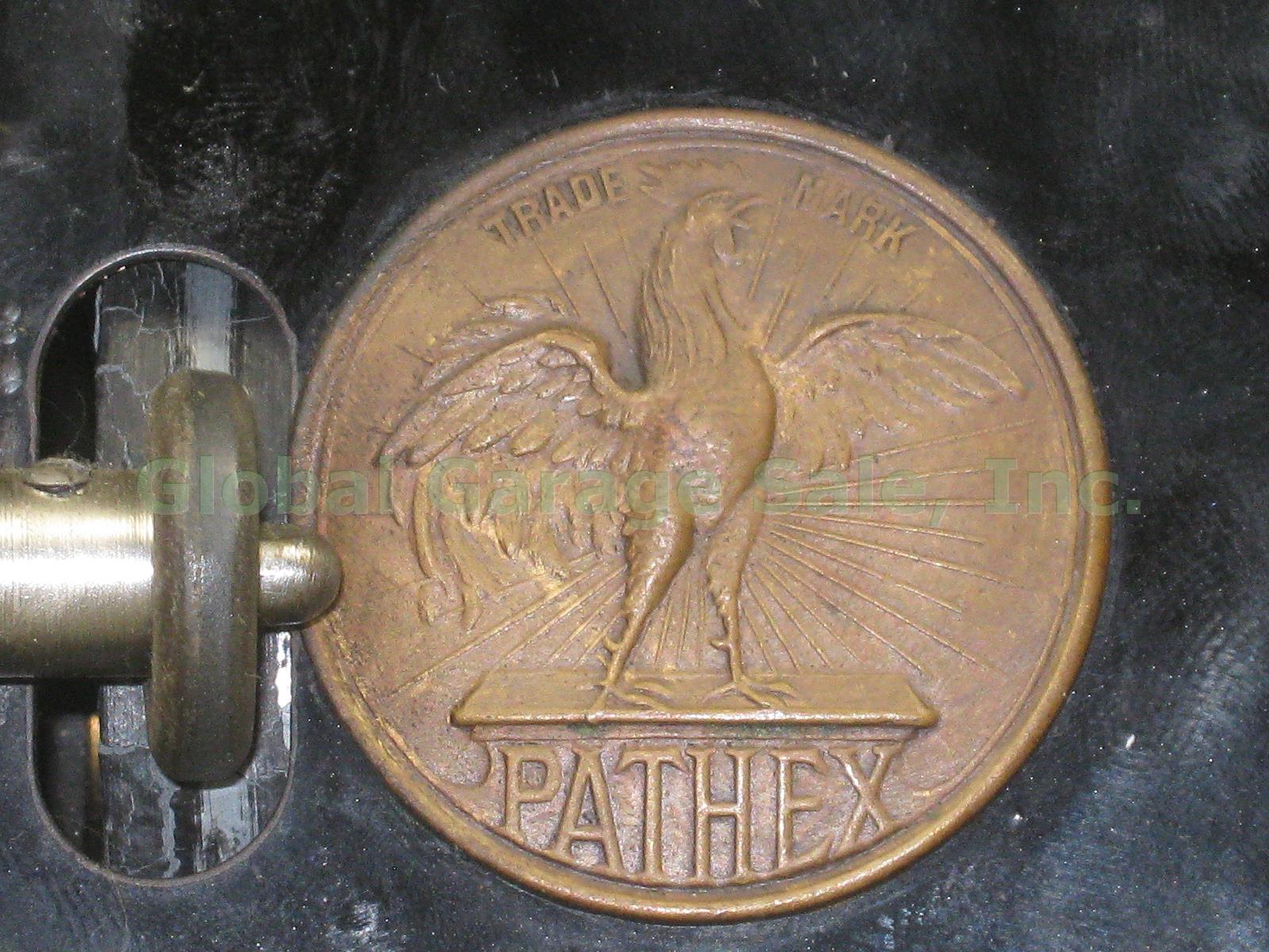 Antique Pathe Baby Pathex Pathescope 9.5mm Motion Picture Film Movie Projector 2