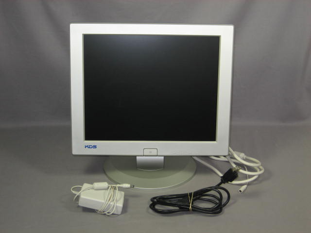 KDS 17" Inch Flat Panel LCD Computer Screen Monitor NR