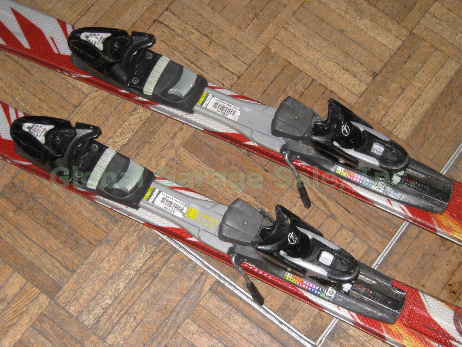Head Monster 140 cm Downhill Skis W/ Tyrolia SP 100 Full Diagonal Bindings Used 2