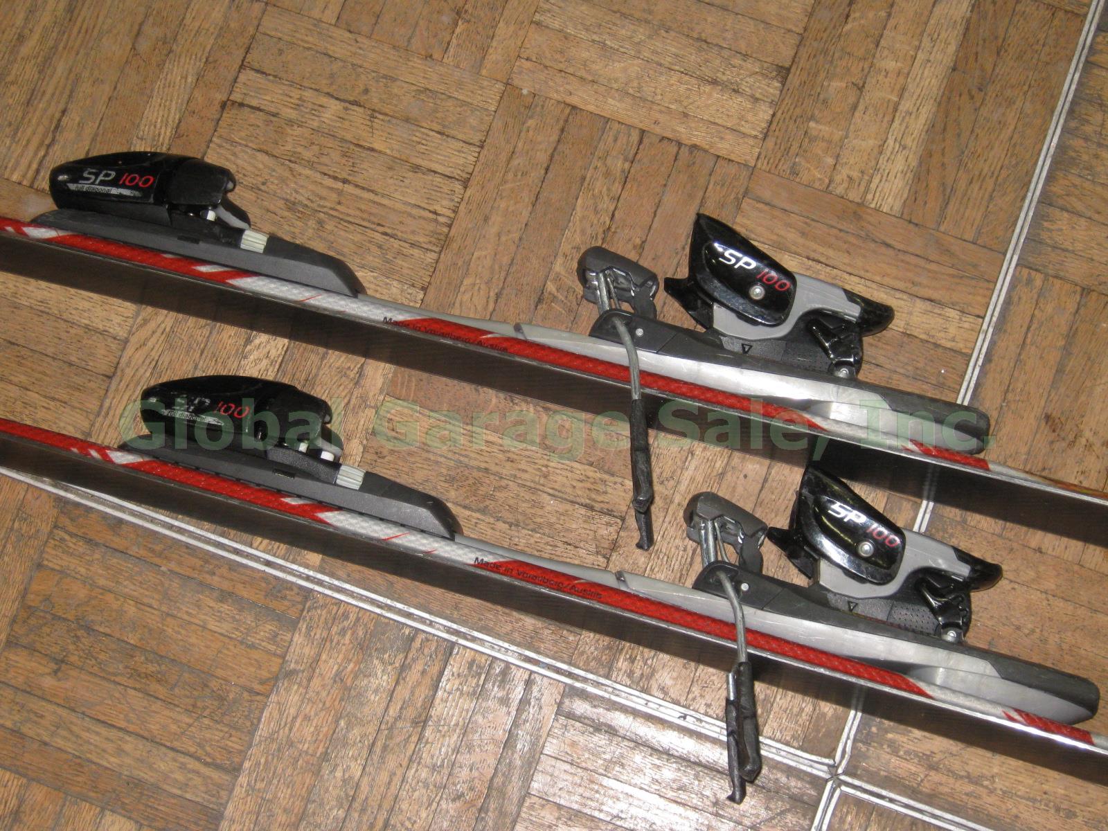 Head Monster 140 cm Downhill Skis W/ Tyrolia SP 100 Full Diagonal Bindings Used 4