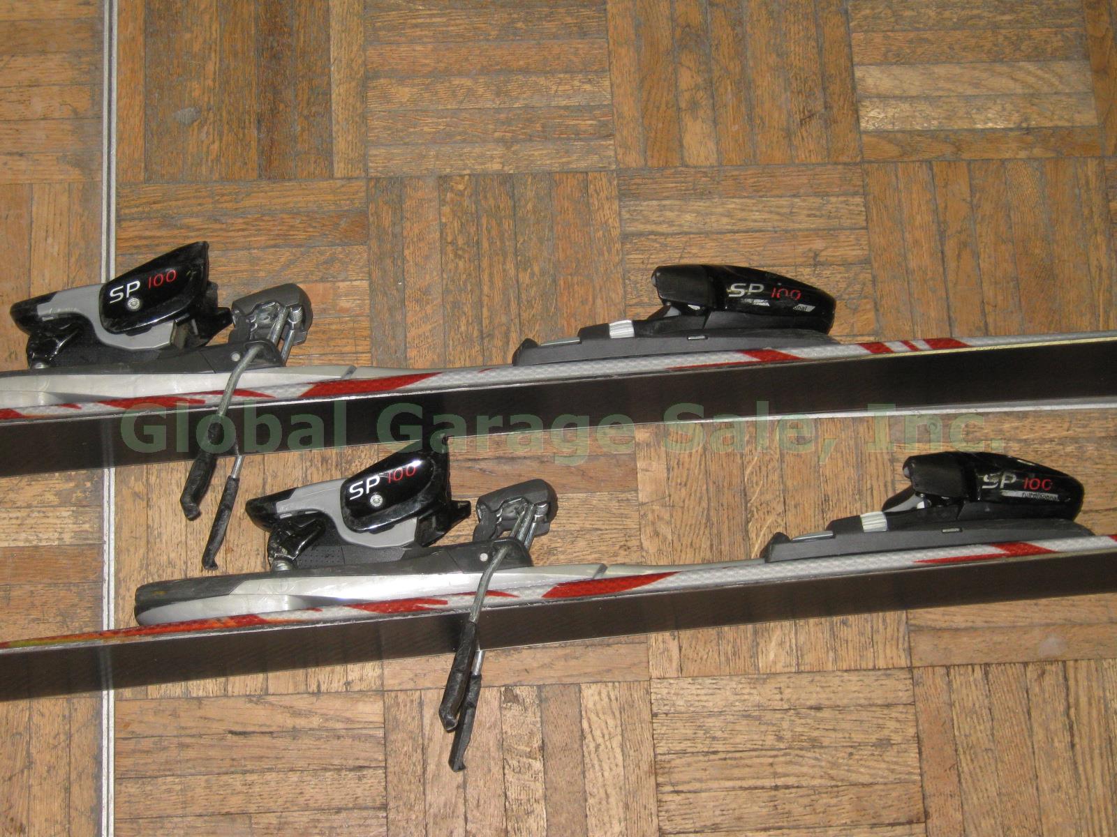 Head Monster 140 cm Downhill Skis W/ Tyrolia SP 100 Full Diagonal Bindings Used 5