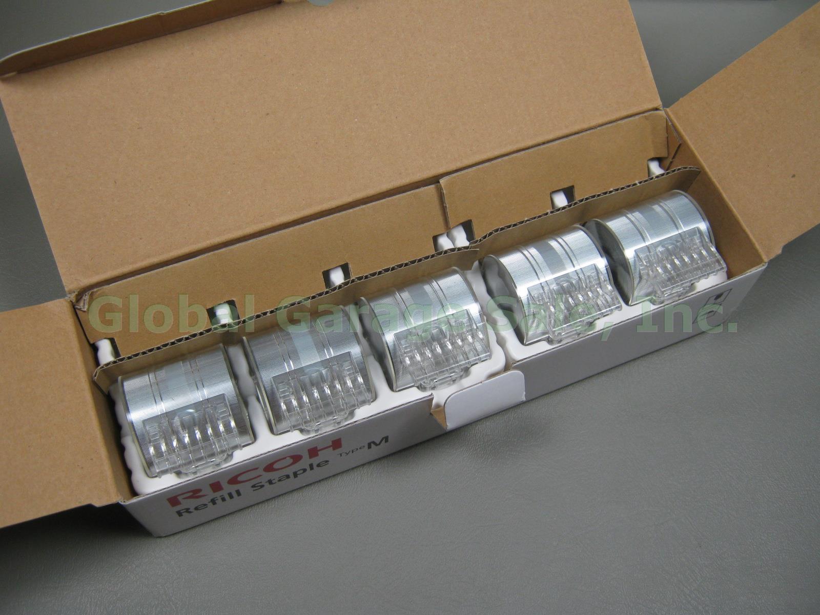 Full Case Ricoh Refill Staple Type M 413026 1201-AM 6 Boxes 30 Cartridges Lot NR 2