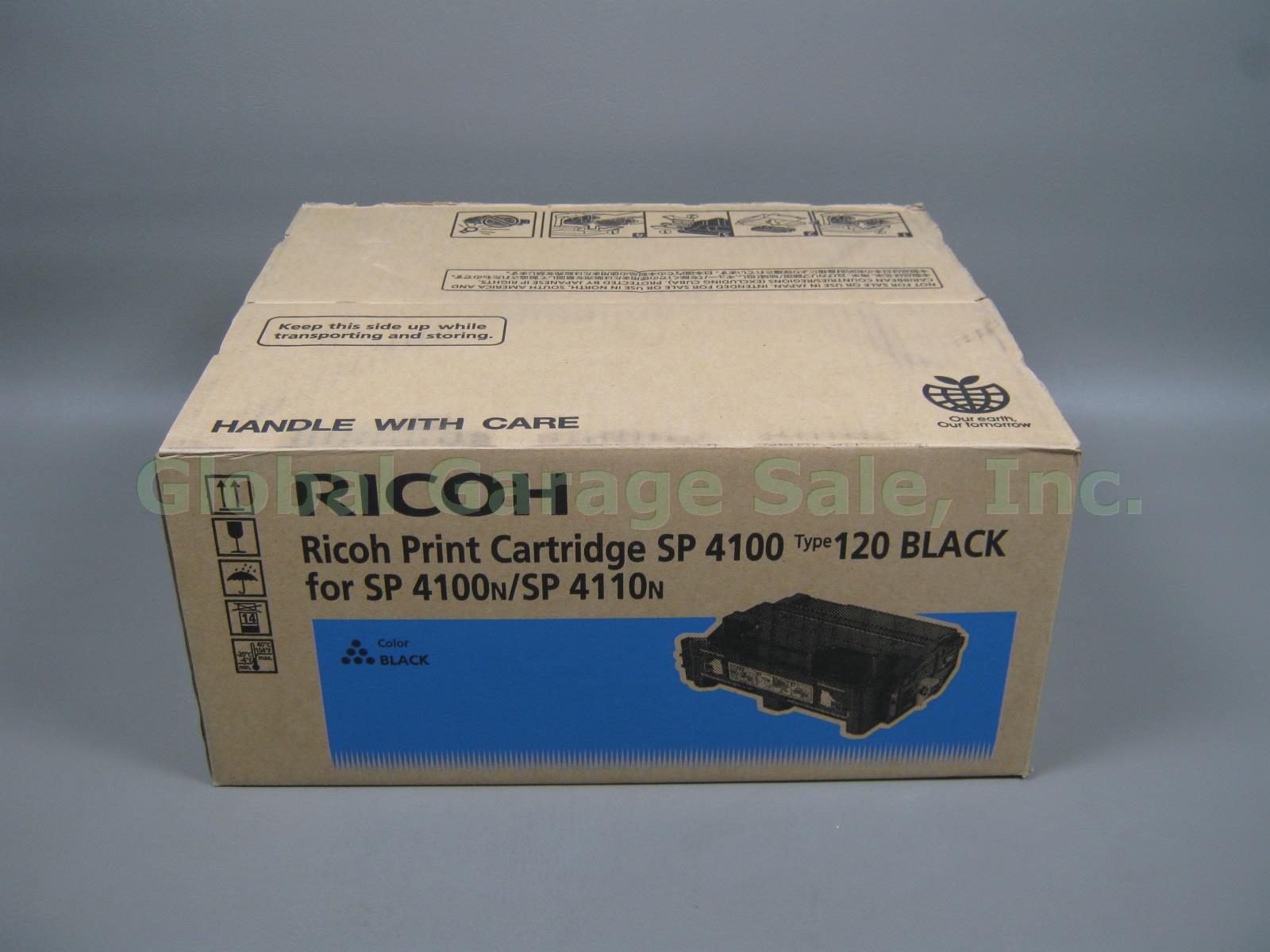 Ricoh Print Cartridge SP4100 Type 120 Black M889-17 406997 For SP 4100N 4110N NR