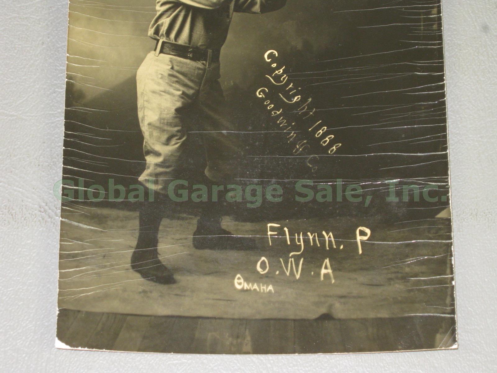 Antique 1888 Jocko Flynn N172 Old Judge Baseball Card Goodwin & Co Photo Proof 2