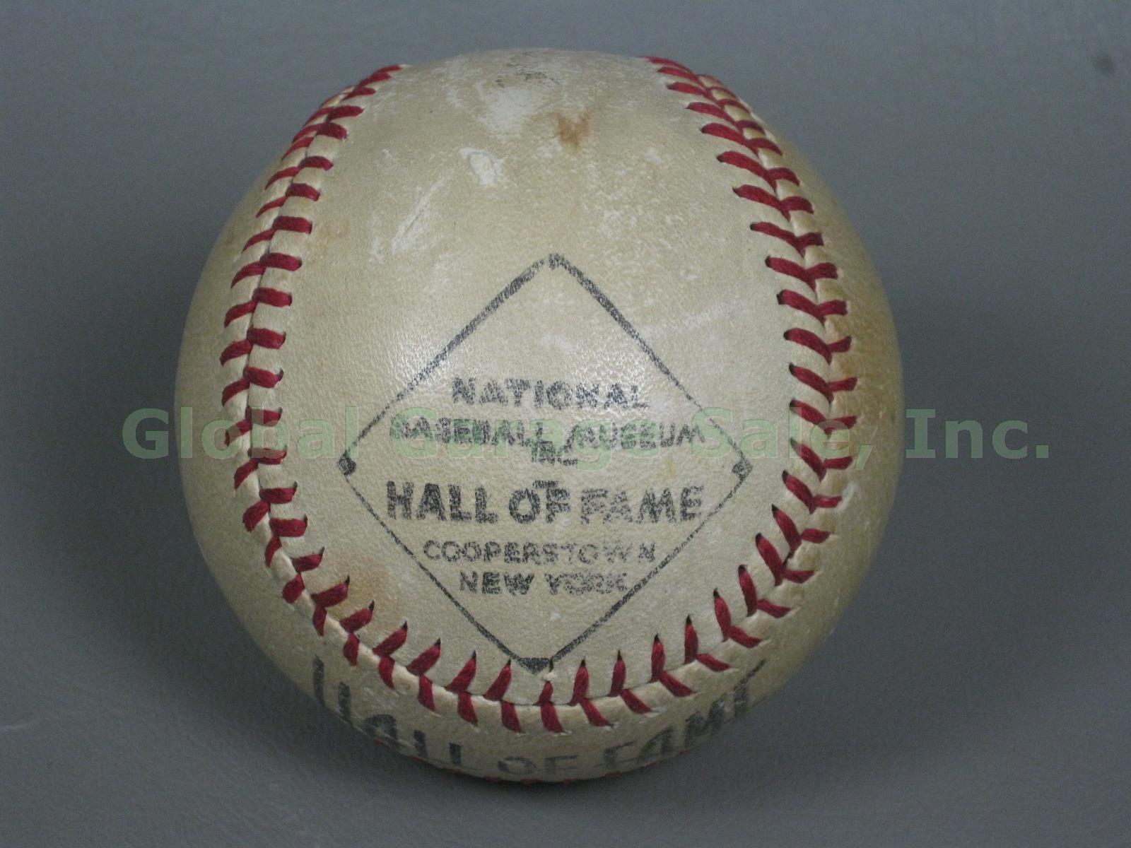 Early 1940s Hand Signed Connie Mack Hall Of Fame HOF Baseball Cooperstown NY 4