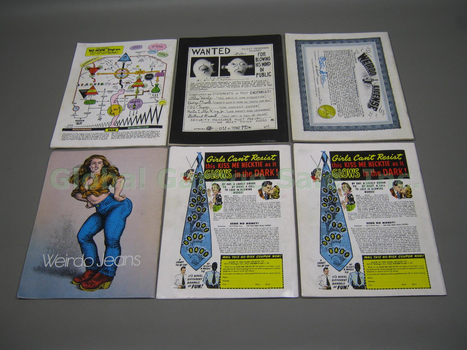 1-28 Weirdo Comic Lot R Crumb Last Gasp 1981-1993 Some 1st 2nd Print Reprints NR 2